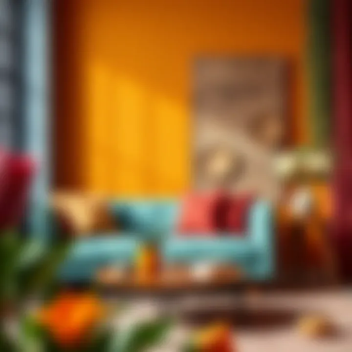 Vibrant swatches reflecting the 2022 Color of the Year