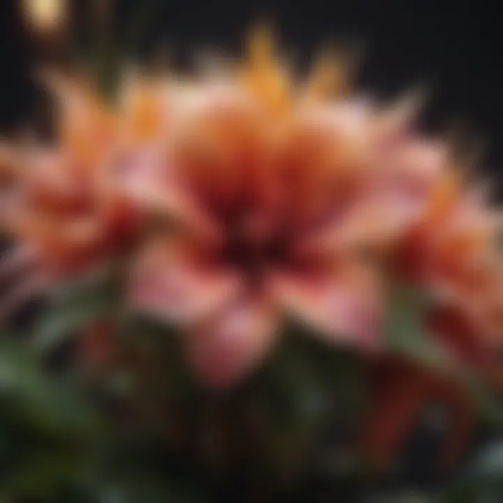 Close-up of an exotic flowering plant