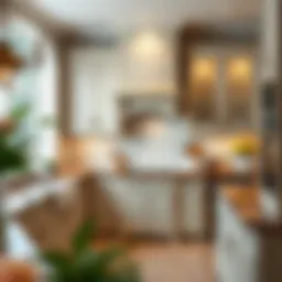 Elegant French Provincial kitchen cabinet design showcasing rustic charm