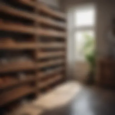 Artisan Craftsmanship in Shoe Storage Artisan-crafted shoe storage bench showcasing unique materials
