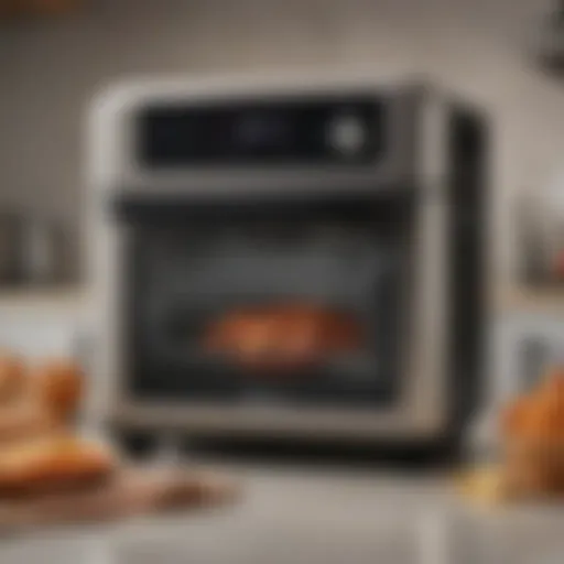 A sleek Instant Vortex Air Fryer Oven showcasing its modern design.