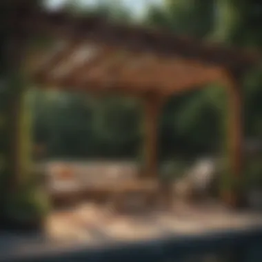 Sustainable Design for Outdoor Pergolas Sustainable pergola design integrating eco-friendly materials