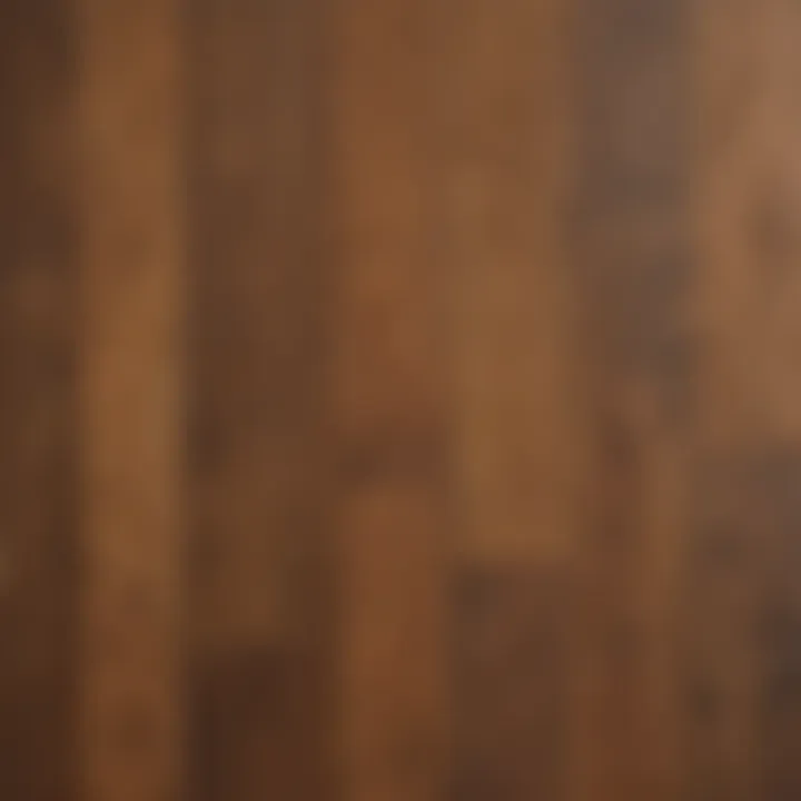 Close-up of various wood types used for flooring