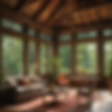 Intricate Design of a Summer Retreat Architectural details of a charming Upstate New York summer house