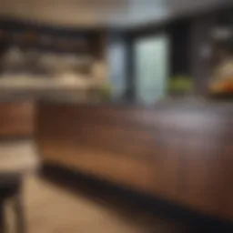 Modern kitchen cabinet design