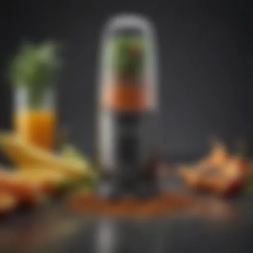 Nutribullet spice grinder showcasing its sleek design and functionality