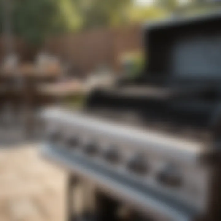 A maintenance guide for propane BBQ griddles illustrating essential tips