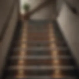 Elegant ceramic tiles for stair application