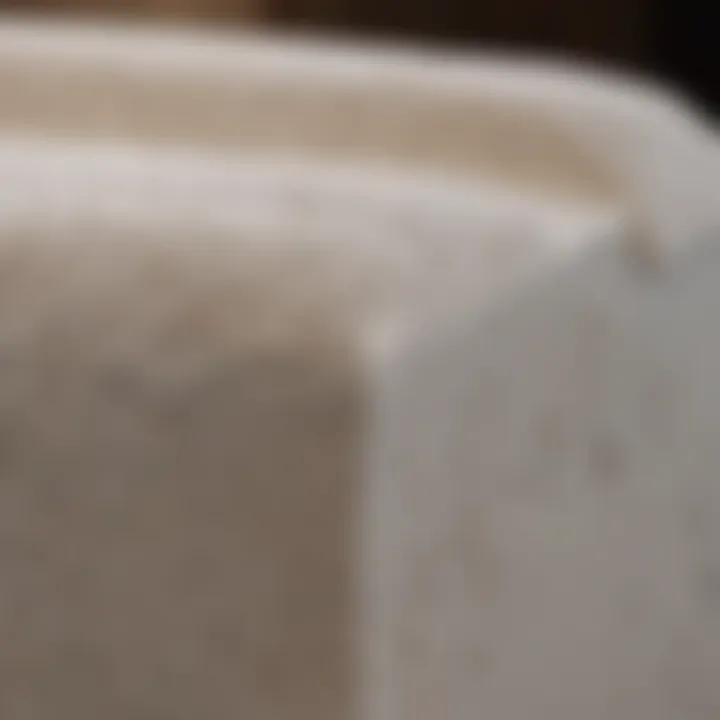 Various foam materials for bed toppers