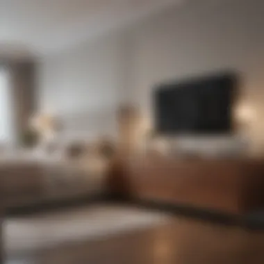 Effective Furniture Arrangement for Space Optimization Elegant furniture arrangement in a spacious master bedroom