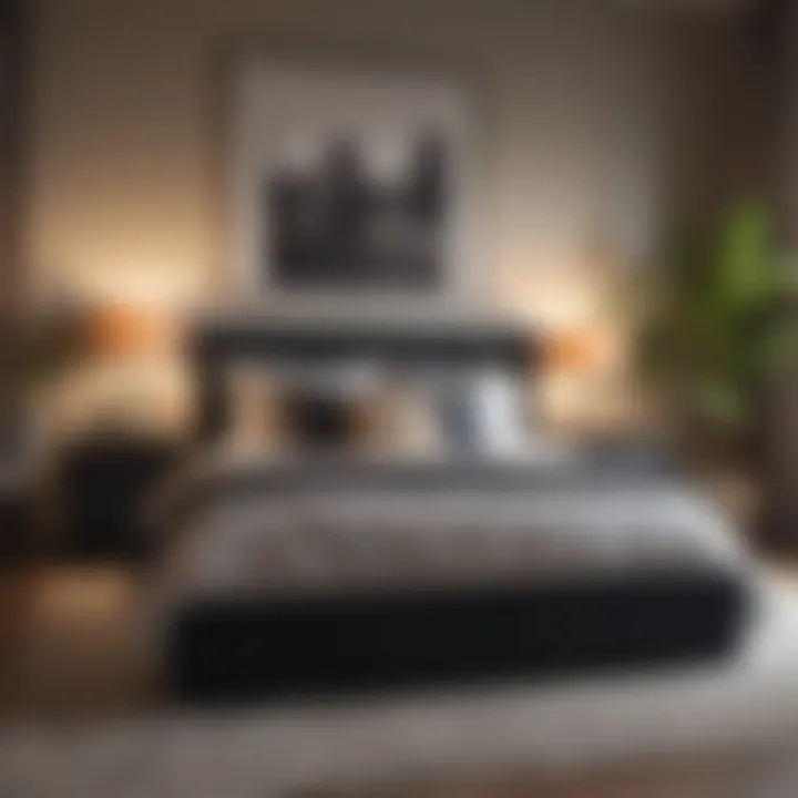 Personalized master bedroom showcasing individual style