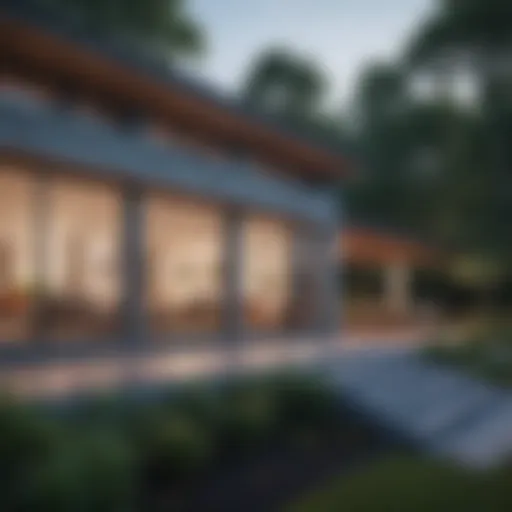 Blueprint of home addition design