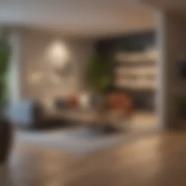 Design Mockup for Enhanced Living Space Interior design mockup for new space