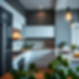 Elegant kitchen renovation showcasing modern appliances and cabinetry