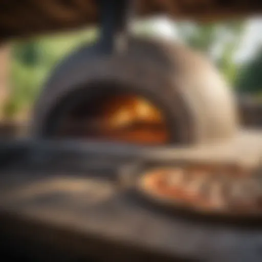 High-quality materials for pizza oven construction
