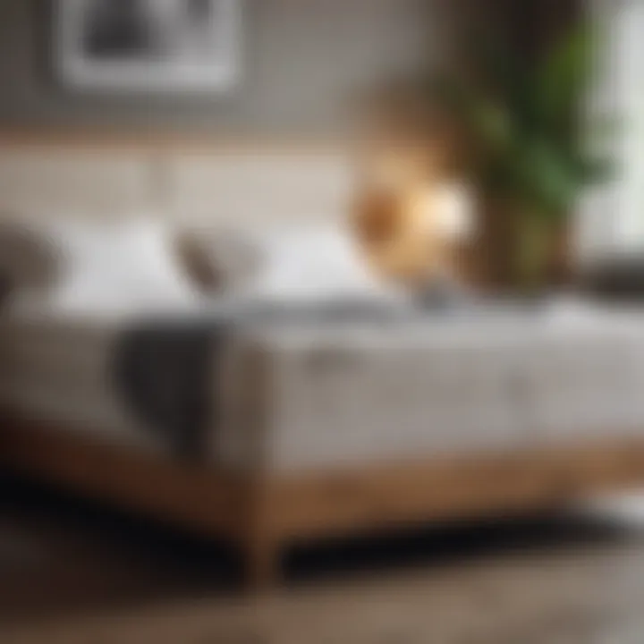A supportive bed base with slats for improved mattress support