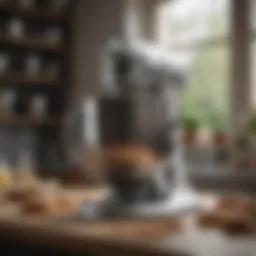 A powerful stand mixer showcasing its motor strength