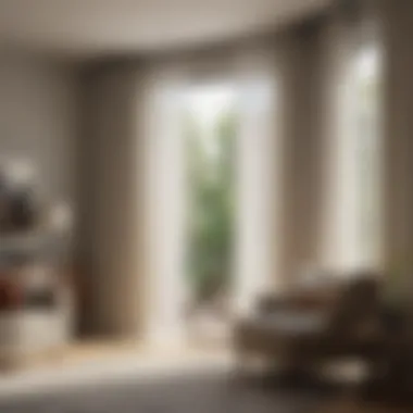 Sheer Curtains for Natural Light Elegant sheer curtains enhancing natural light in a modern living room.