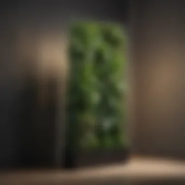 Natural Plant Divider for Elegance Elegant use of plants as natural dividers in a space