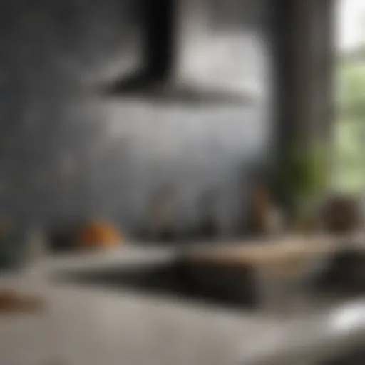 Elegant ceramic tiles in a modern kitchen setting