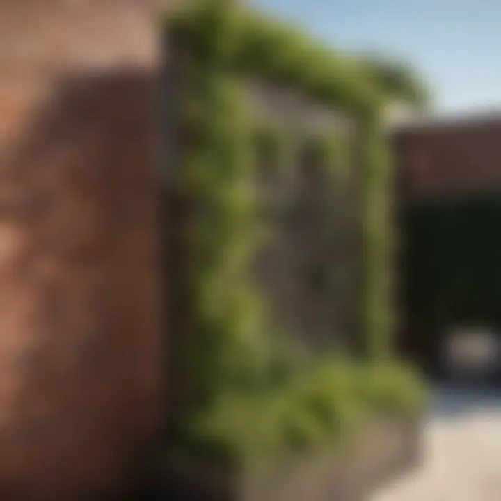 Detailed guide on the installation of a trellis screen with planter