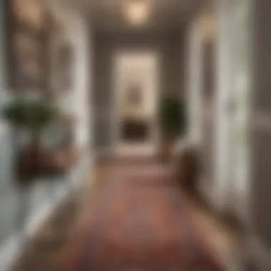 Cozy Hallway Featuring Lulu and Georgia Runner Rug Lulu and Georgia runner rug enhancing a cozy hallway atmosphere
