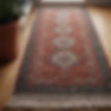 Intricate Patterns of Lulu and Georgia Runner Rug Close-up of the intricate patterns on a Lulu and Georgia runner rug