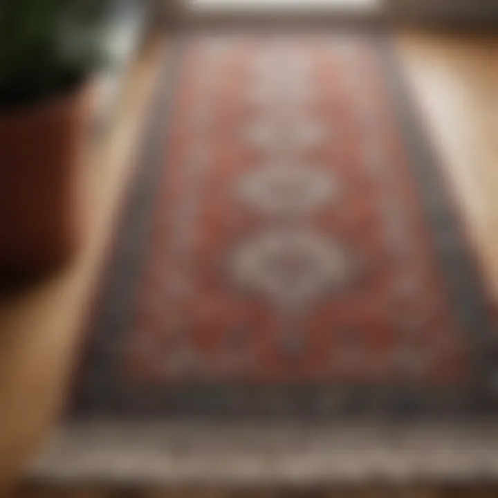 Intricate Patterns of Lulu and Georgia Runner Rug Close-up of the intricate patterns on a Lulu and Georgia runner rug