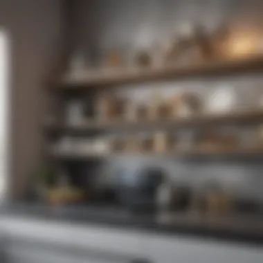 Creating an Aesthetic and Functional Kitchen Shelf Stylish and organized kitchen shelf