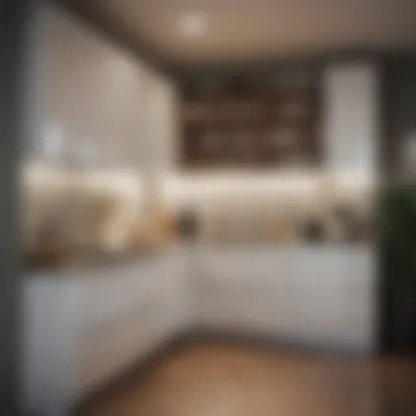 Maximizing Vertical Space for Enhanced Accessibility Utilizing vertical space in kitchen cupboards