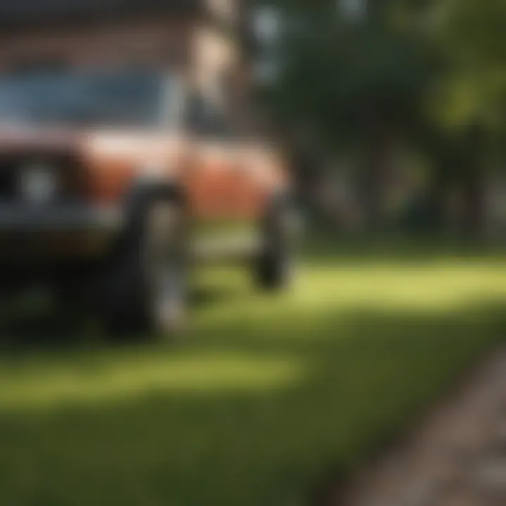 Maintenance routine for a thriving lawn