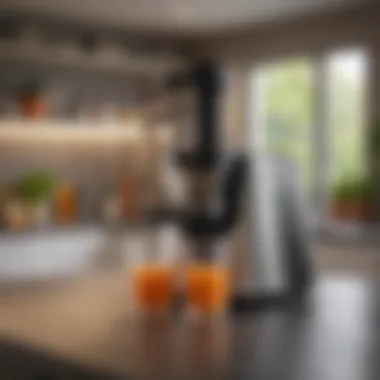 Simplifying the Cleaning Process Easy cleaning features of a masticating juicer