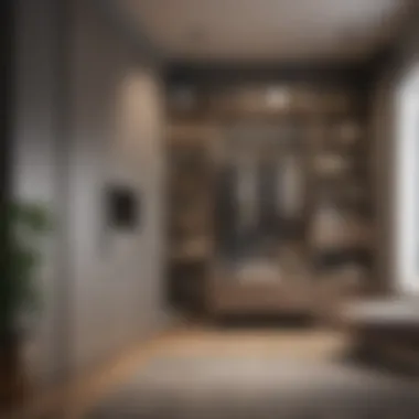 Multifunctional furniture enhancing closet efficiency