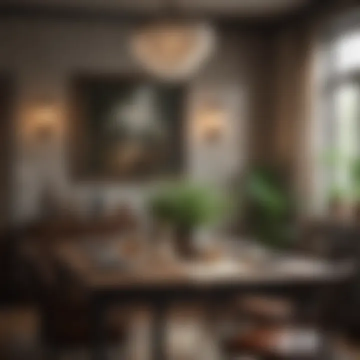 Charming display of vintage-inspired decor