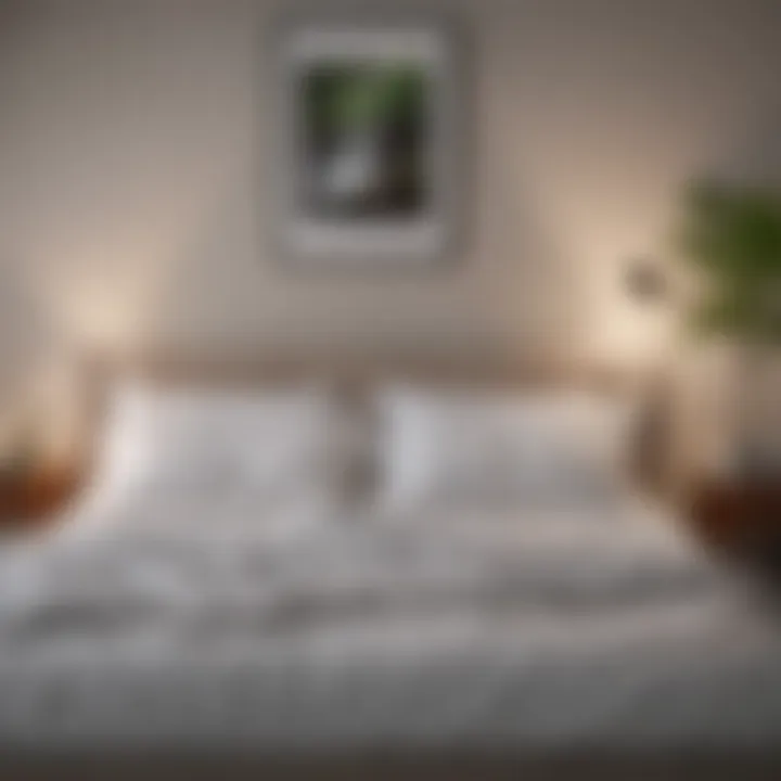Visualization of the different models of My Pillow bed toppers available.