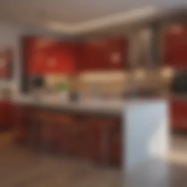 Impact of color and lighting on kitchen perception