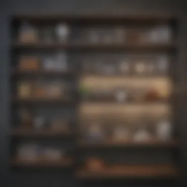 Material Choices for Shelving Different materials used in modern shelving designs