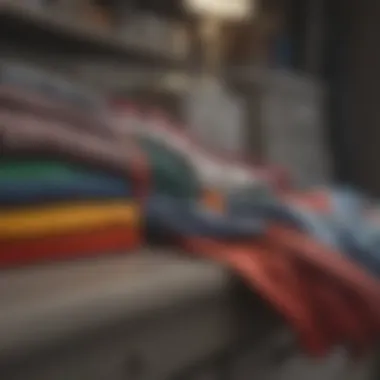 Color-Coding Clothes for Quick Access Color-coded clothing strategy for easy access