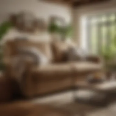Pottery Barn Sleeper Couches in Modern Decor Stylish arrangement of Pottery Barn sleeper couches in modern decor