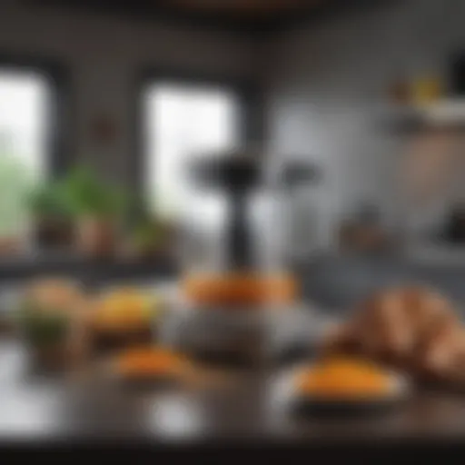 High-performance food processor showcasing multiple attachments