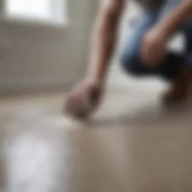 Preparing the Surface for New Caulk Clean surface ready for new caulk
