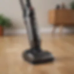 High-performance stick vacuum cleaner designed for pet hair removal