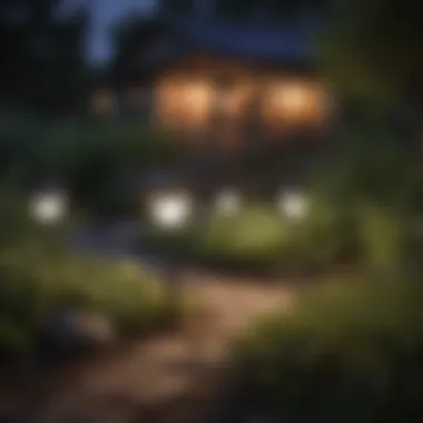 Technology Behind Solar Garden Lighting Infographic showcasing the technology behind solar garden lighting
