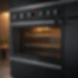 Modern gas oven model showcasing sleek design and functionality