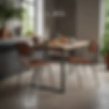Diverse Materials of Kitchen Chairs Variety of kitchen chair materials showcasing design versatility