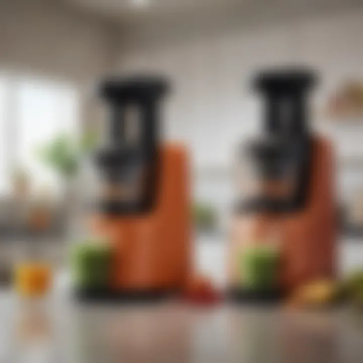 A side-by-side comparison of top juicer models