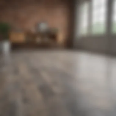 Eco-Friendly Vinyl Flooring Options in a Showroom Eco-friendly vinyl flooring options displayed in a showroom