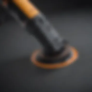 Battery Life Insights of Handheld Vacuum Cleaners Close-up of handheld vacuum's battery indicator