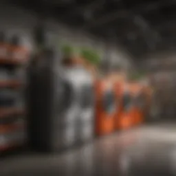 Showcasing various appliances on sale at Home Depot