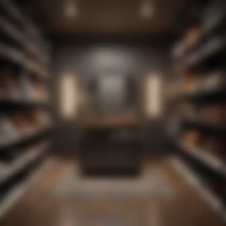 Stylish accessories enhancing closet functionality